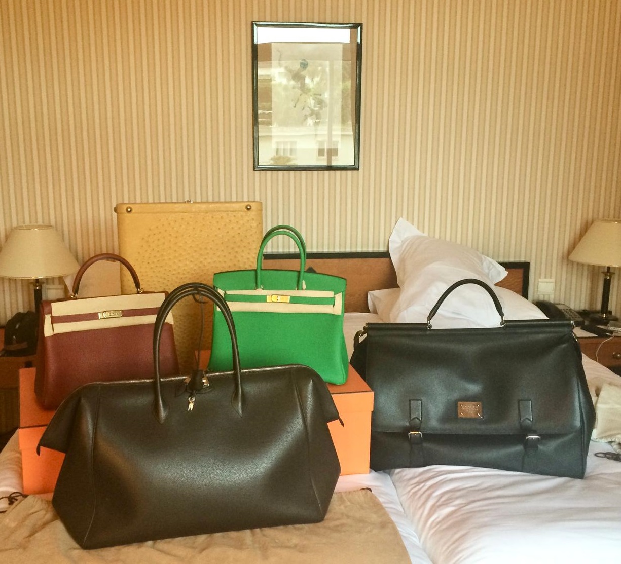 A Perfumer’s Affair with Bags